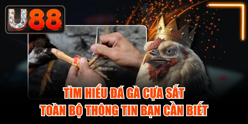 Tìm Hiểu Đá Gà Cựa Sắt - Toàn Bộ Thông Tin Bạn Cần Biết